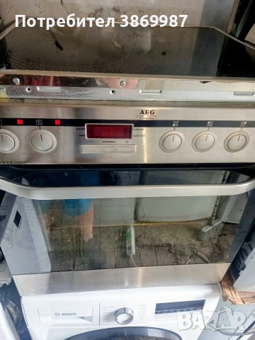 печка със керамични котлони AEG , снимка 4 - Печки, фурни - 54170130