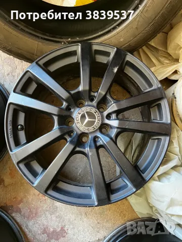 Немски джанти KBA 17" 5x112 за Mercedes GLK / ML + Зимни SUV гуми 235/60/17 (Заедно или Поотделно), снимка 3 - Гуми и джанти - 55952957