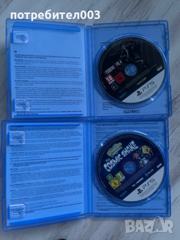 Spongebob cosmic shake resident evil 4 remake, снимка 2 - Игри за PlayStation - 53055344