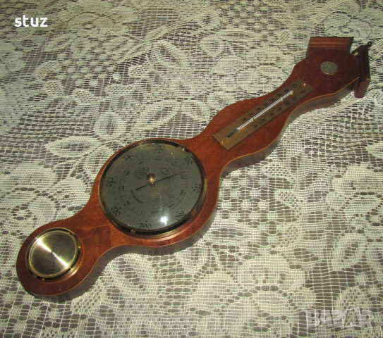 Троен уред за стена, барометър, влагомер и термометър, снимка 4 - Други - 54154964