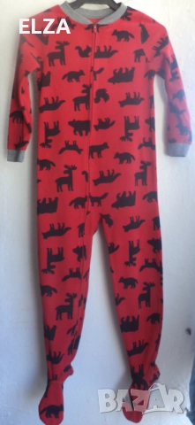 Памучнa и поларени пижамки за 6 години, снимка 4 - Детски пижами - 51554080