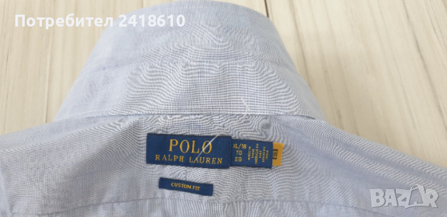 POLO Ralph Lauren Cotton Mens Size 18 / XL - 2XL ОРИГИНАЛ! НОВО! Мъжка Риза!, снимка 4 - Ризи - 53373114