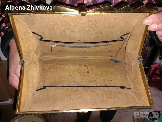 луксозна ВИП чанта от 1920 г, снимка 4 - Портфейли, портмонета - 51933040
