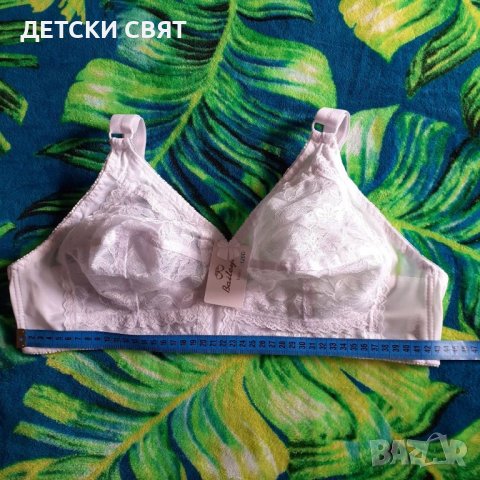 Нов дантелен сутиен 95Д. Цена 13лв., снимка 2 - Бельо - 37043377