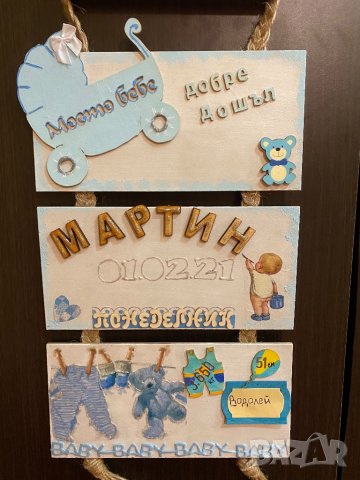 Бебешка визитка, снимка 2 - Други - 31661541