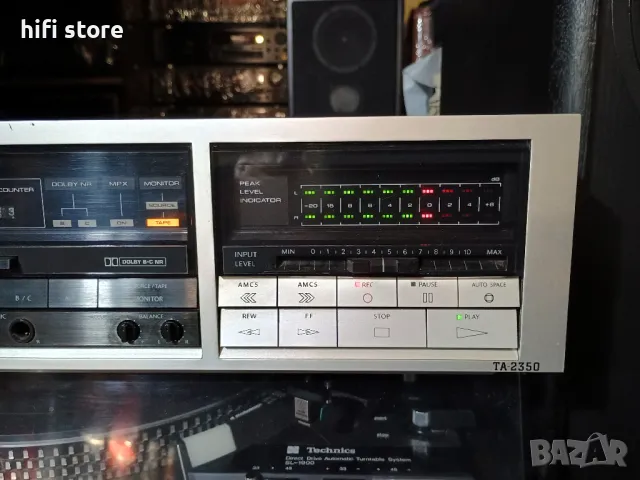  ONKYO integra ta-2350 3 head cassette deck, снимка 6 - Декове - 48526829