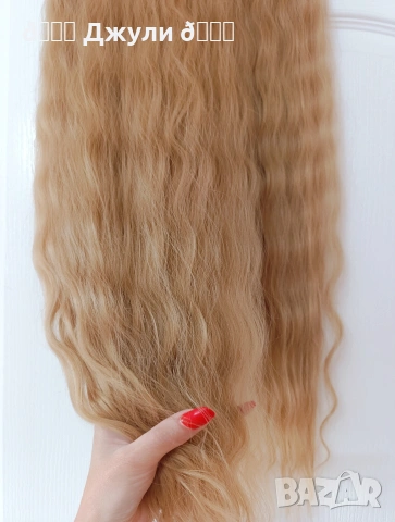 Естествена коса за удължаване 200 гр., снимка 14 - Аксесоари за коса - 54006427