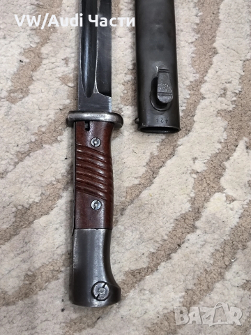 Немски щик нож байонет К98, снимка 4 - Антикварни и старинни предмети - 53328923