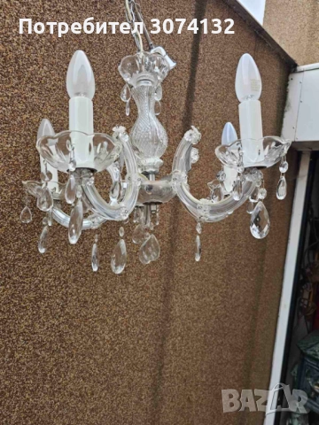 Кристален полилей, снимка 3 - Полилеи - 52336100