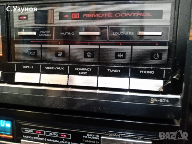 Fisher  CA 874 , T 870 , EQ 874 , снимка 4 - Ресийвъри, усилватели, смесителни пултове - 51090691