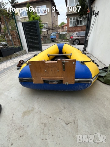 оборудвана надуваема лодка, снимка 4 - Надуваеми играчки - 54206798