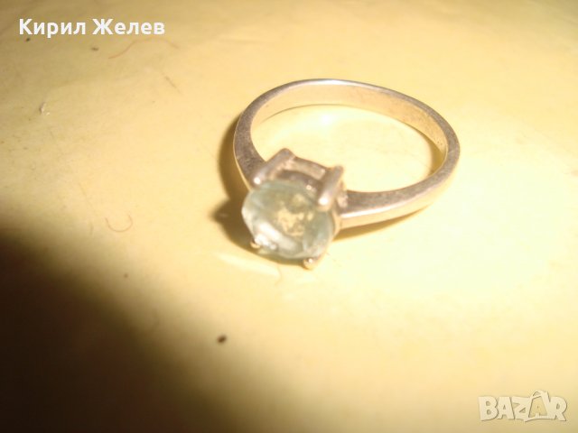 СРЕБЪРЕН НЕЖЕН АРТ ПРЪСТЕН СРЕБРО 925 с ФАСЕТИРАН ЦИРКОН 26218, снимка 13 - Пръстени - 33737127