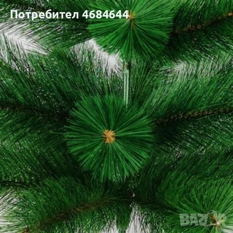 Елха естествено зелена с шишарки, снимка 9 - Декорация за дома - 52818095