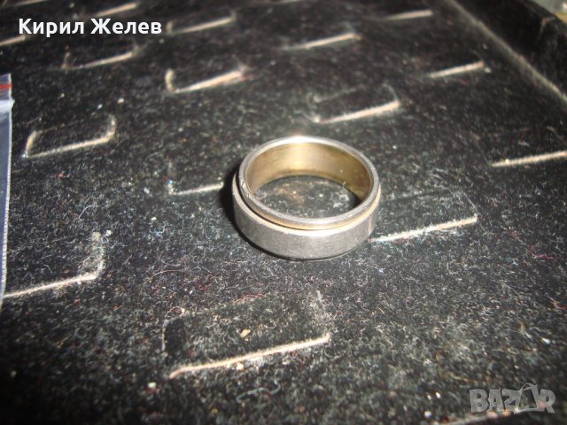 МОДНА СТОМАНЕНА ХАЛКА ПРЪСТЕН НЕРЪЖДАЕМ ДИЗАЙНЕРСКИ 19644, снимка 7 - Пръстени - 32175866