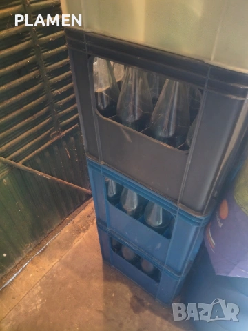 стъклени бутилки по 1 л., снимка 3 - Други стоки за дома - 53952206