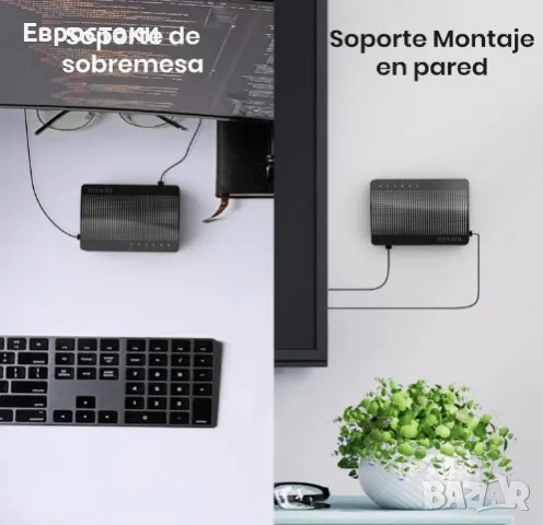Суич Tenda SG105, 5-портов гигабитов комутатор, неуправляем домашен Ethernet комутатор, снимка 7 - Мрежови адаптери - 50181563