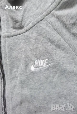 Nike горнище с цип , снимка 2 - Спортни дрехи, екипи - 56225887