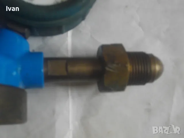 GLOOR Оригинален за оксижен РЕДУЦИР ВЕНТИЛ ЗА КИСЛОРОД Швейцария/Германия с 2 манометъра 315 bar, снимка 8 - Други инструменти - 47545776