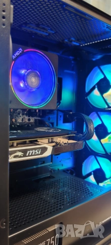 Продавам Гейм РС Ryzen 7 3700X 8/16Core/16Gb/512Gb SSD+1TB HDD/MSI GTX 1660TI/Гаранция, снимка 12 - Геймърски - 52552178