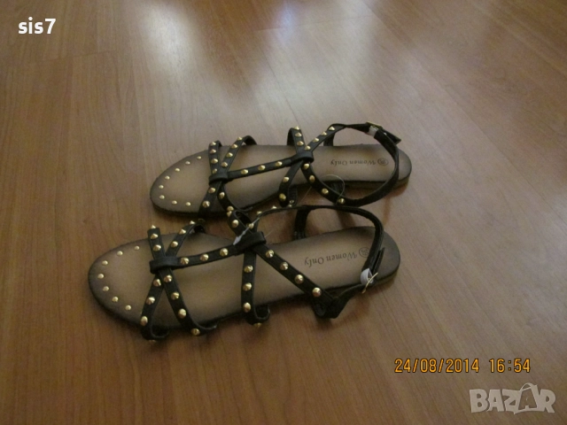 страхотни лекички сандали с капси внос от Франция за 15лв. , снимка 2 - Сандали - 52017339