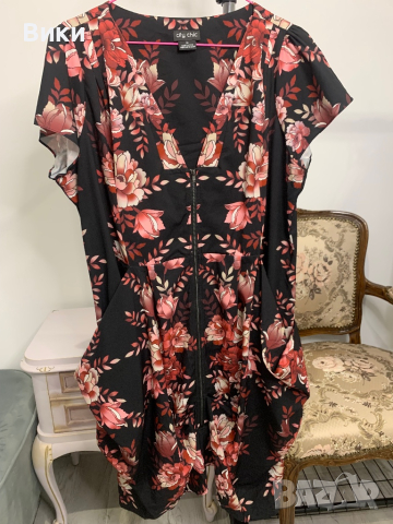 Рокля в размер М, но е подходяща и за L, снимка 11 - Рокли - 44654013