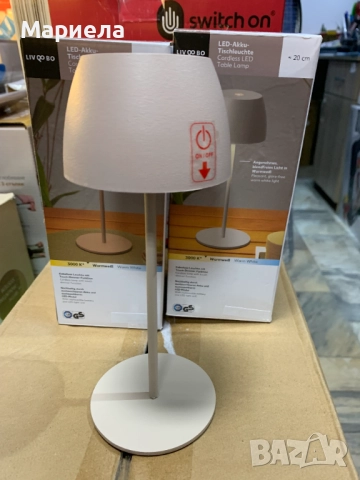 Безжична нощна лампа 3000К / Комплект 2 бр., снимка 2 - Лед осветление - 52689840