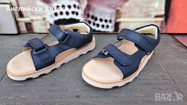 Английски детски сандали естествена кожа-CLARKS , снимка 6 - Детски сандали и чехли - 40725060