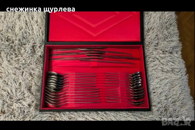 Кожен комплект от вилици и лъжици на НФ ТЕРНА 