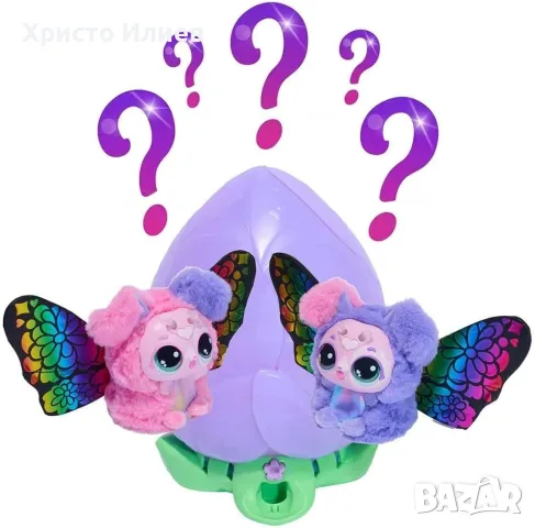 Интерактивна играчка изненада в яйце Hatchimals Bloomables Puppyfly