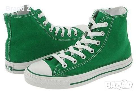 Converse Chuck Taylor All Star Hi Green - 100% ОРИГИНАЛ !, снимка 3 - Детски обувки - 30367250