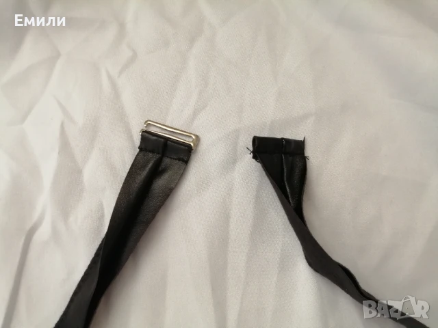 Нов дамски кожен топ/бюстие/корсет р-р XS и S, снимка 8 - Корсети, бюстиета, топове - 51076369