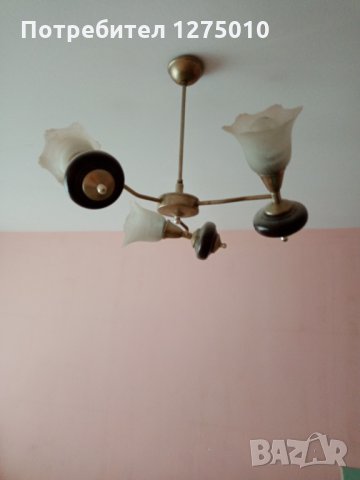 Абажур запазен , снимка 2 - Полилеи - 31812692