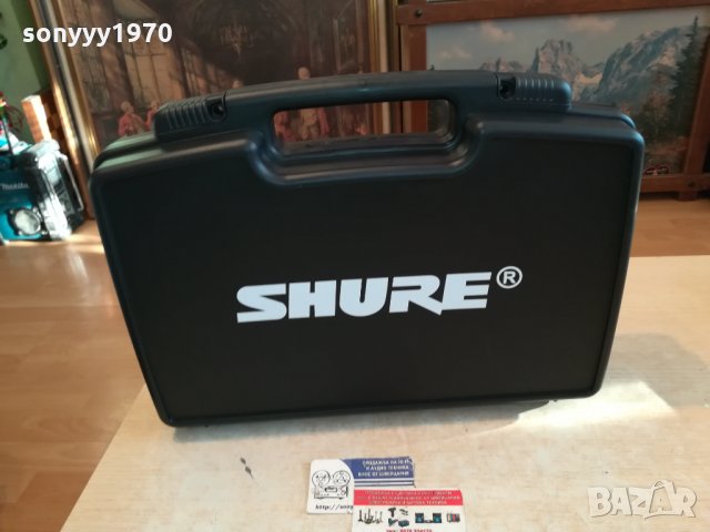 SHURE SM58 WIRELESS MICROPHONE 1901221821, снимка 5 - Микрофони - 35492626