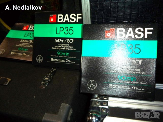 2 BASF LP35 new tape, снимка 4 - Ресийвъри, усилватели, смесителни пултове - 42924759