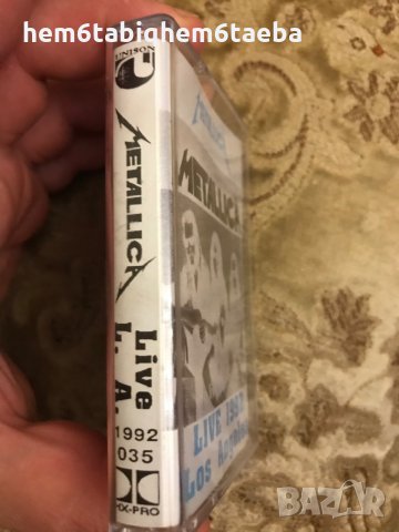 Рядка касетка! METALLICA - L.A. for a Fucking Beer - Unison , снимка 2 - Аудио касети - 29361174