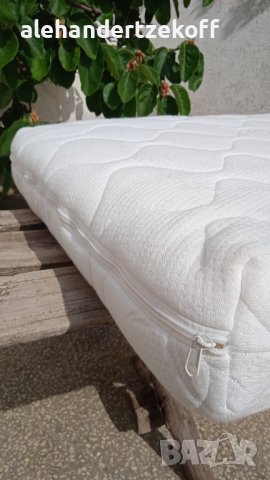 Детски бебешки матрак BAMBOO 60/120/12 см с мемори възглавница, снимка 5 - Бебешки легла и матраци - 37063381