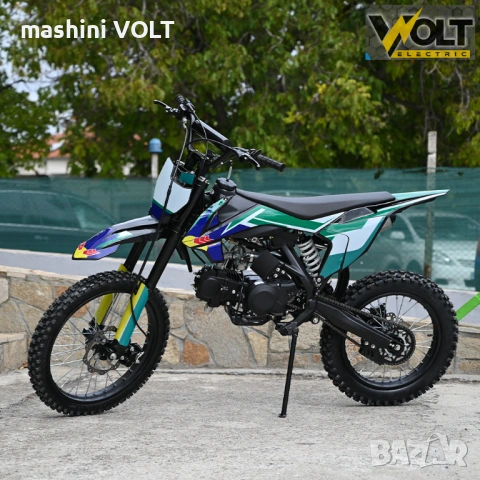 Кросов мотор 125cc, 125 кубика, 4-тактов, 19” предна, 16” задна, снимка 12 - Мотоциклети и мототехника - 53996317