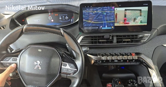 12,3"-4G,4/64GB 2 DIN андроид медия с камера за Peugeot 3008,4008,50