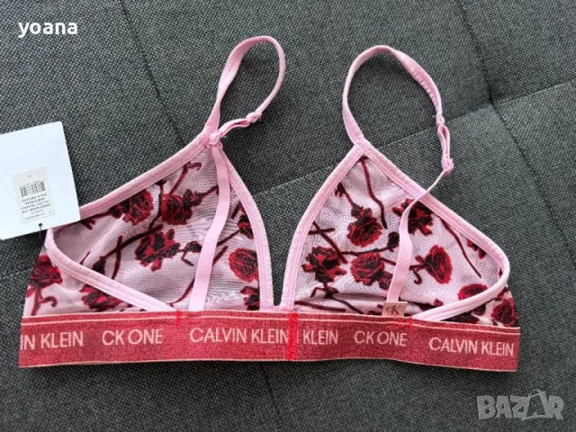 Calvin Klein бюстие размер М , снимка 3 - Бельо - 49821963