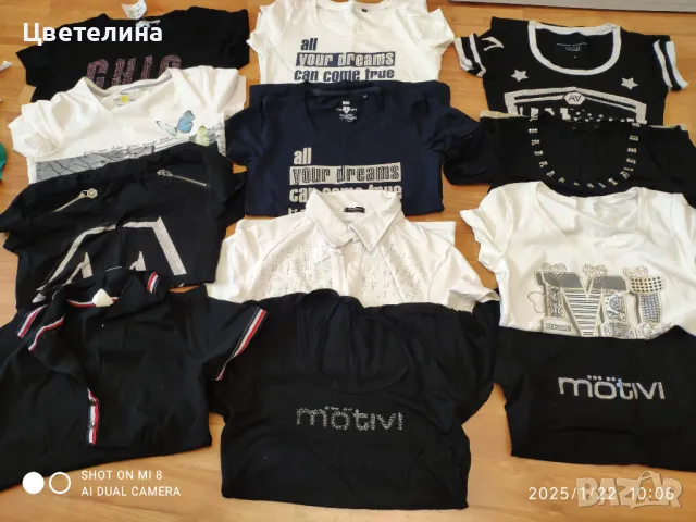 Дамски тениски ,блузи,потници ,поли ,панталони, снимка 2 - Тениски - 48779321
