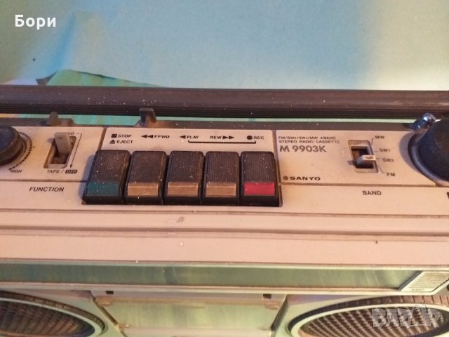 SANYO M 9903 K  Радиокасетофон, снимка 6 - Радиокасетофони, транзистори - 31449447