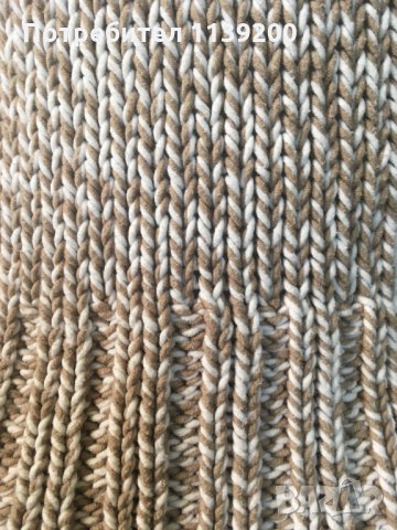 Пуловер Mexx S висока яка мляко с какао, снимка 5 - Блузи с дълъг ръкав и пуловери - 30662672