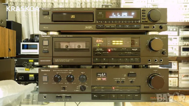 TECHNICS SU-V60 & RS-B505 & SL-P477A, снимка 2 - Ресийвъри, усилватели, смесителни пултове - 47400120