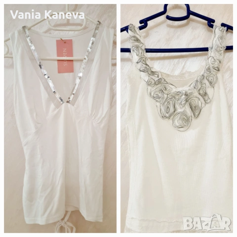 Блузки с къс ръкав. 100% Памук., снимка 4 - Тениски - 54127280