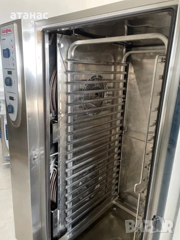Готварски конвектомат Рационал/Rational CM 202-40тави. Чисто нов!, снимка 5 - Уреди за готвене на пара - 54362861