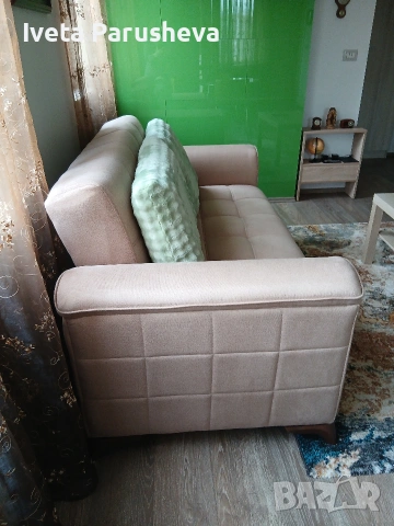 двуместен фотьоил, снимка 2 - Дивани и мека мебел - 53931891