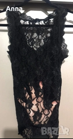 Набор🔥. Леки копринени панталони от Zara, женствен топ с дантелен гръб🌸👌, снимка 5 - Други - 54240750