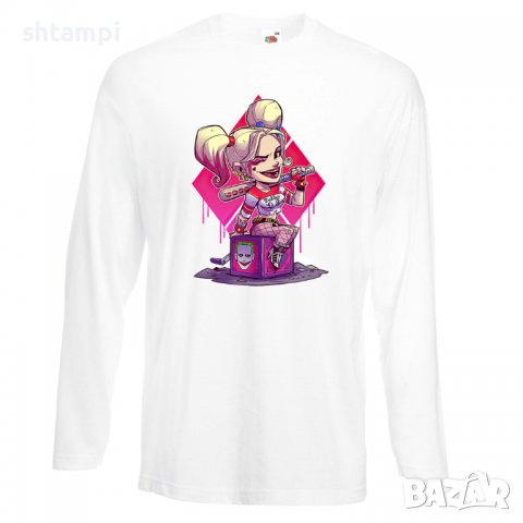 Мъжка тениска DC Harley Queen Star Wars Игра,Изненада,Подарък,Геймър, , снимка 3 - Тениски - 36808360