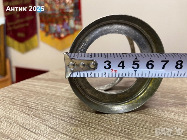 Винтидж поставка за чаша „Запорожие“. СССР. МНЦ., снимка 4 - Антикварни и старинни предмети - 52536114