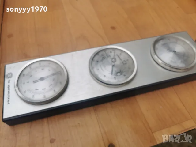 РЕТРО ТЕРМО/ХИДРО/БАБОМЕТЪР 2609261812L2, снимка 6 - Антикварни и старинни предмети - 56236004